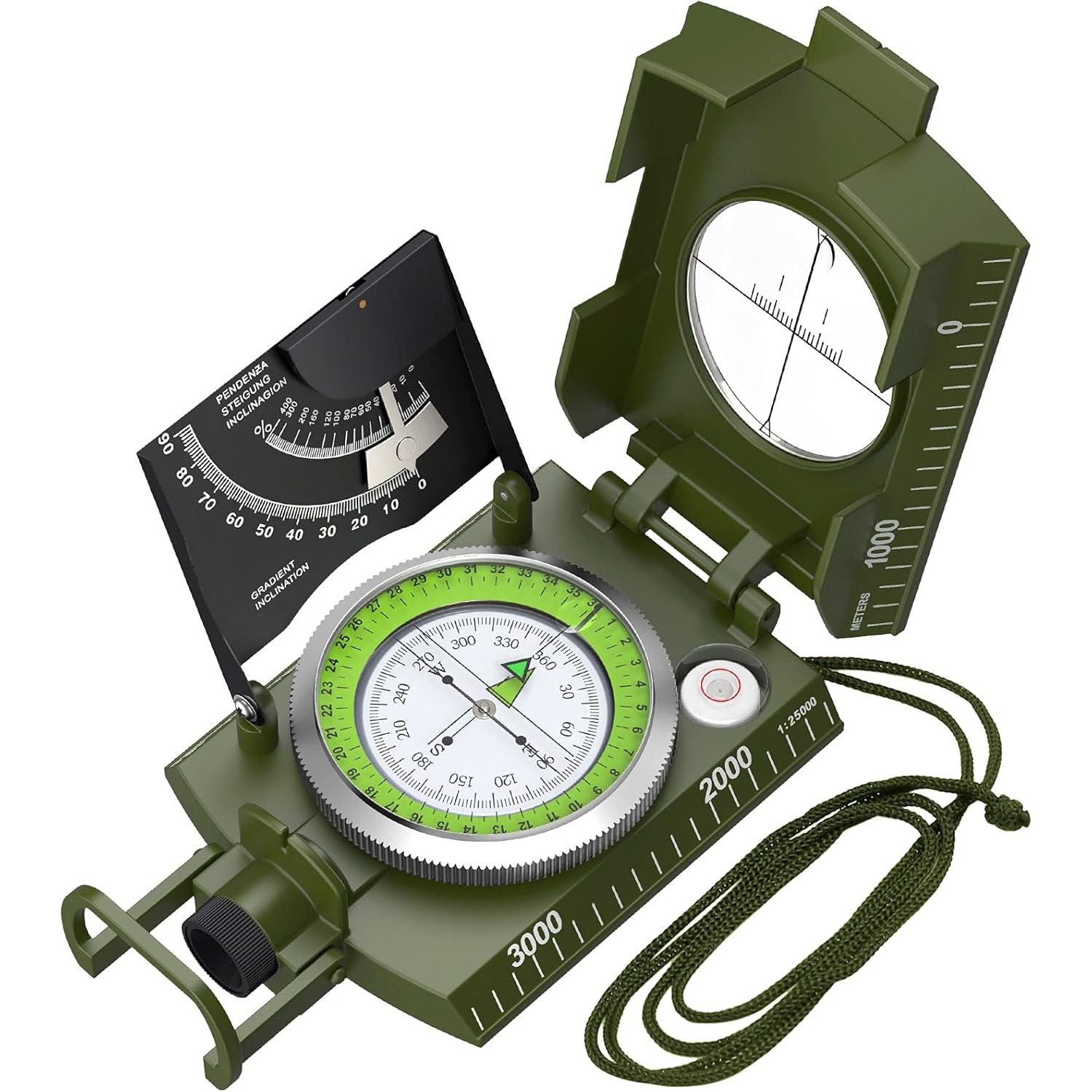 Kompas Proster IP65 - Lensatic - Compass Lensatic ulasan dan harga