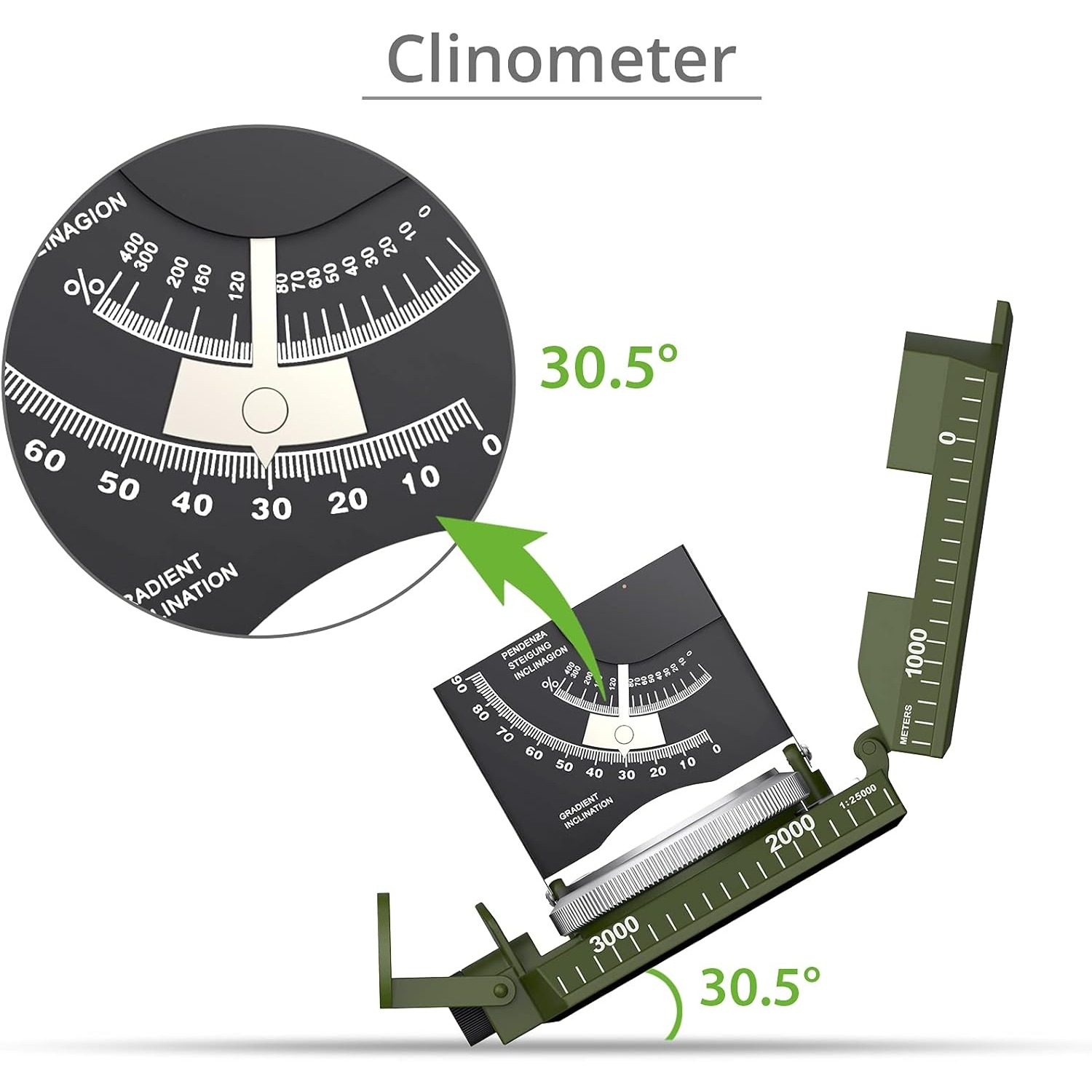 Kompas Proster IP65 - Lensatic - Compass Lensatic ulasan dan harga