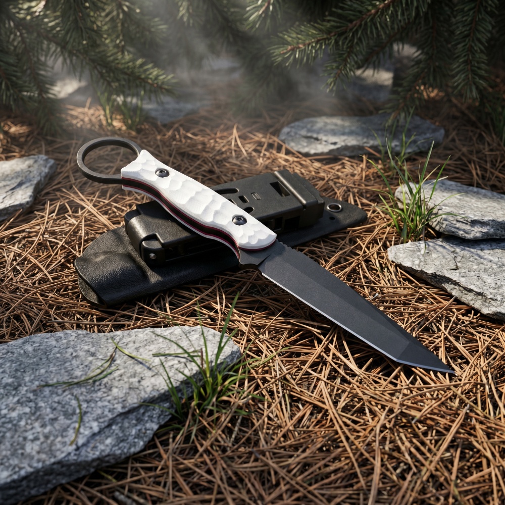 Pisau Lipat Ringan untuk Campi - Bushcraft Knife Fixed ulasan dan harga