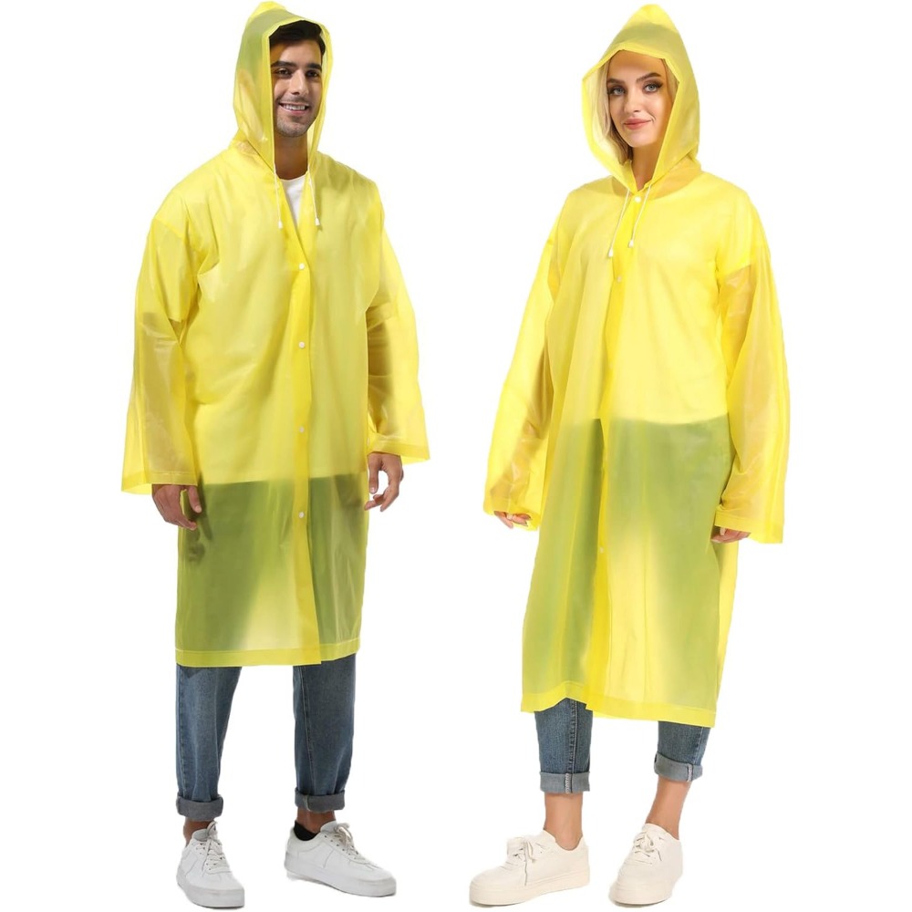 Jas hujan tahan air luar ruang - Emergency Poncho Rain ulasan dan harga
