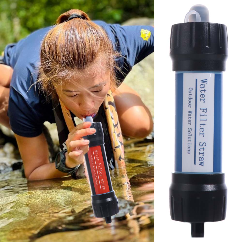 Sedotan Filter Air Mini Mini,  - Water Purification Straw ulasan dan harga