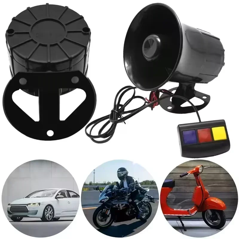 12V 3 Nada Suara Keras Klakson - Emergency Whistle Loud ulasan dan harga