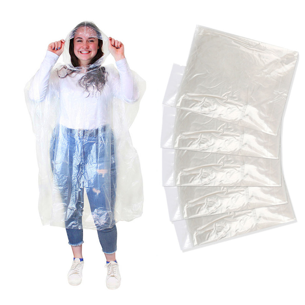 10 Buah Jas Hujan Sekali Pakai - Emergency Poncho Rain ulasan dan harga