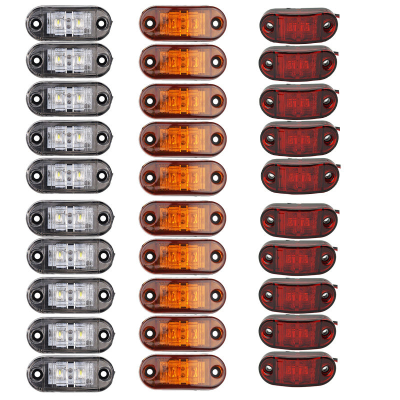 Lampu peringatan LED, 10 buah  - Signal Panel Orange ulasan dan harga