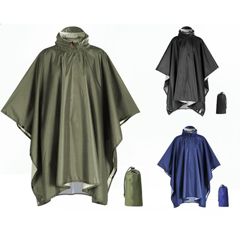 Ponco hujan tugas berat, untuk - Emergency Poncho Rain ulasan dan harga