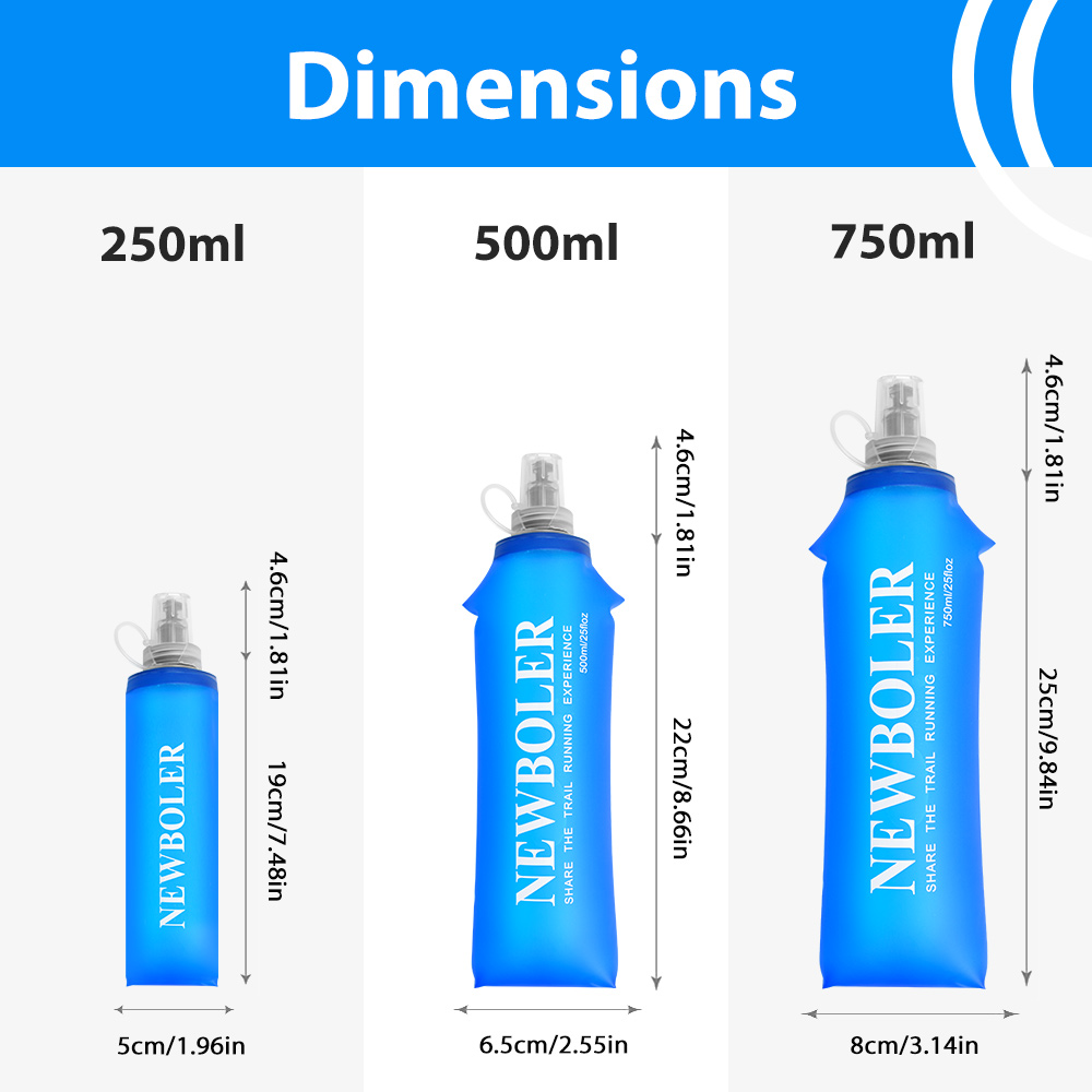 Botol air lipat TPU 750ML, bot - Water Bag Collapsible ulasan dan harga