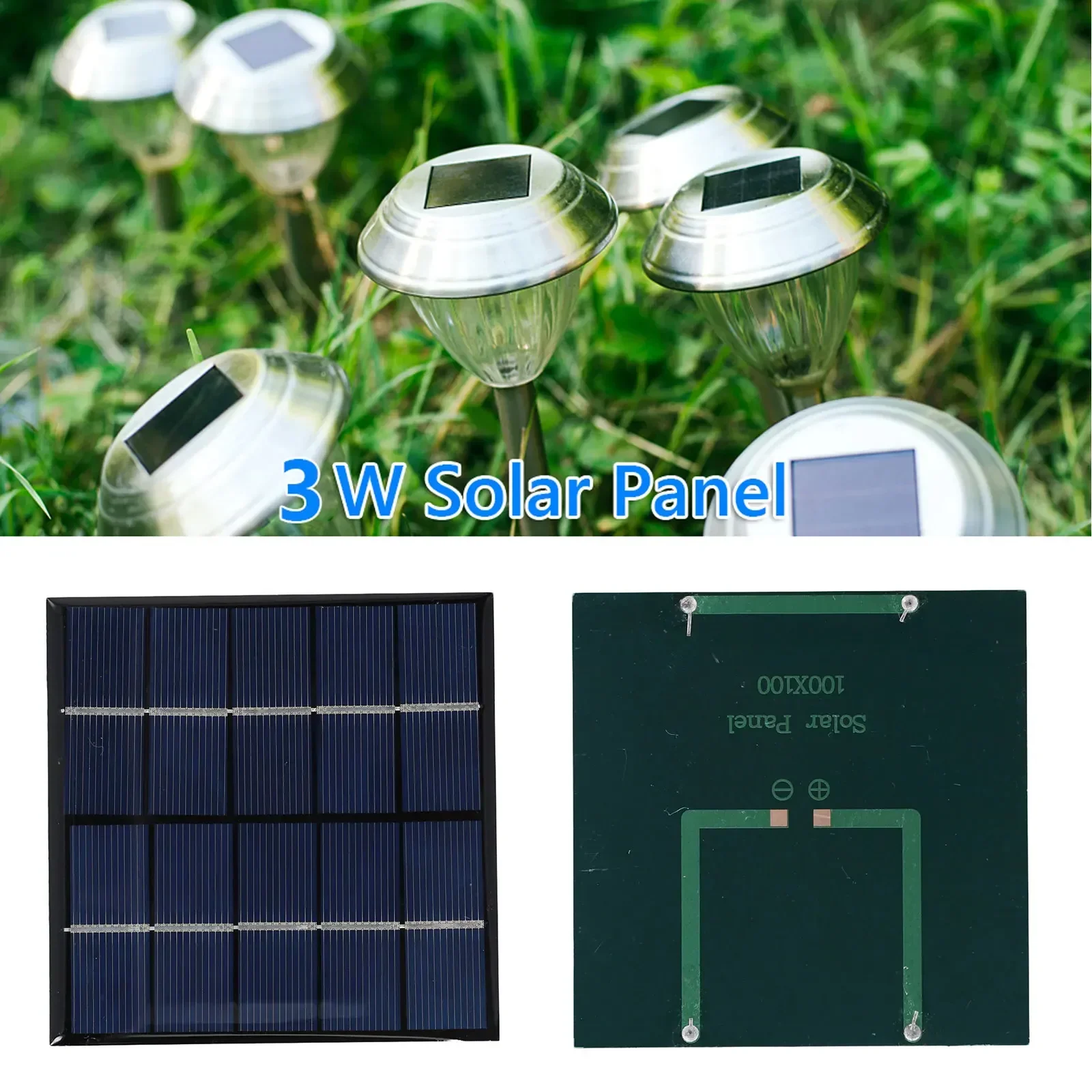 Panel surya 3W 5V papan surya  - Solar Emergency Charger ulasan dan harga