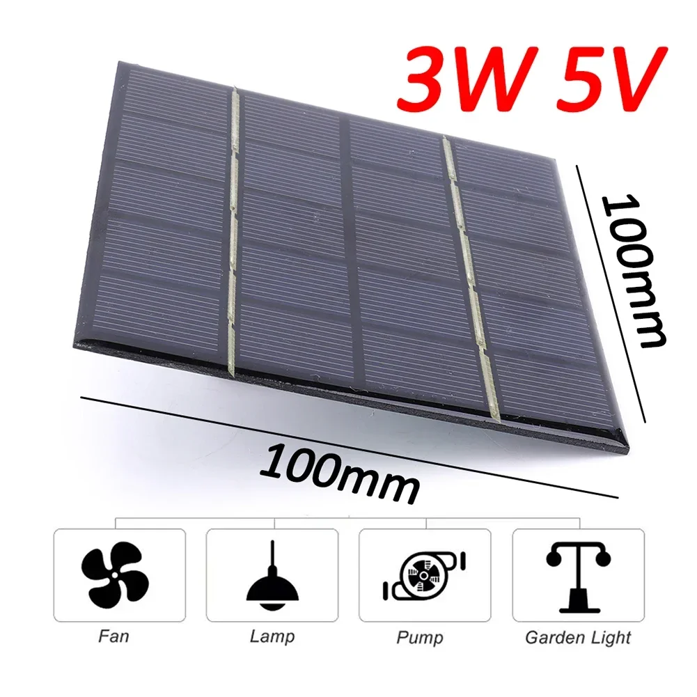 Panel surya 3W 5V papan surya  - Solar Emergency Charger ulasan dan harga