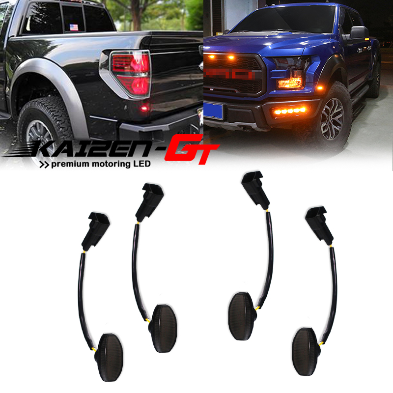 4PCS Lampu Sein Samping Bumper - Signal Flare Kit ulasan dan harga